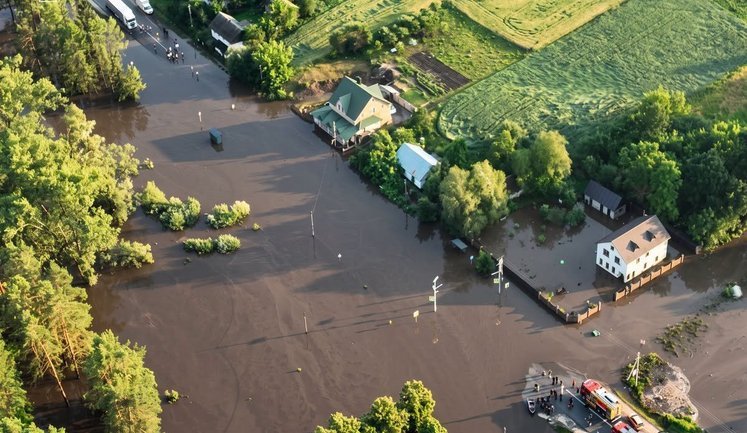 Severe weather has hit Ternopil region: 19 houses and music school have been damaged, and homes have been flooded. PHOTO