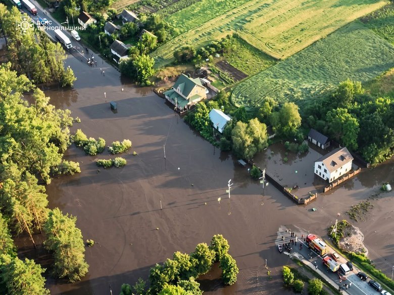 In the Ternopil region, 19 residential buildings and a music school were damaged due to bad weather