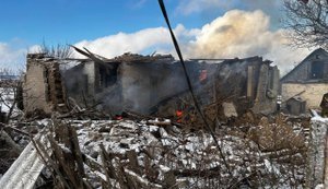 Enemy attacks four districts in Dnipropetrovsk region during the day, injuring four. PHOTOS