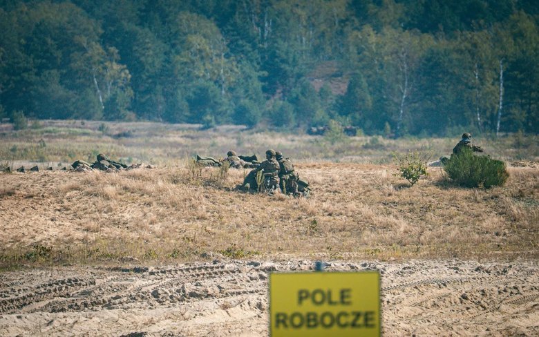 Ukrainian armoured vehicles prove themselves in exercises in Poland