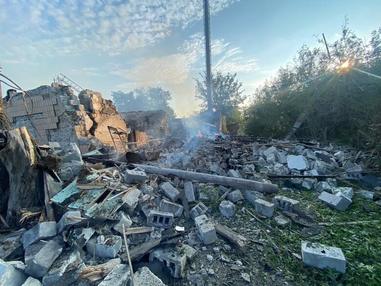 Наслідки обстрілів Донецької області