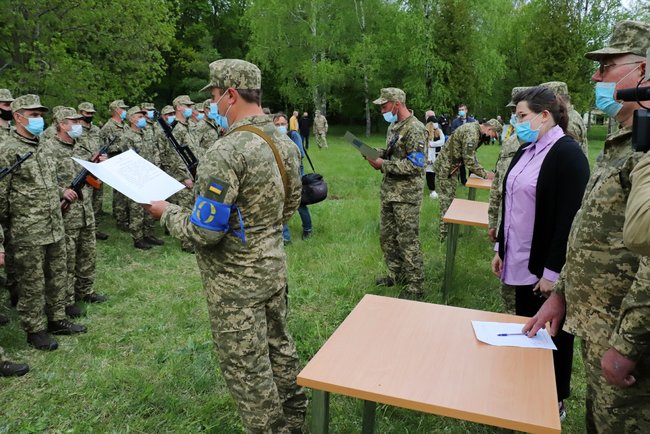 Явка резервістів у перший день навчань територіальної оборони Чернігівської області перевищила 100% 05