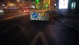 На бульварі Шевченка в Києві частково обмежено рух транспорту через ризик повторного обвалу асфальтного покриття, - КМДА. ФОТО