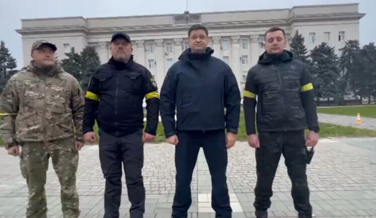 Military administrations returned to liberated Kherson. VIDEO