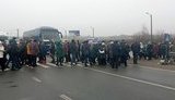 В Полтавской области около 300 человек перекрыли трассу из-за высокого тарифа на газ. ВИДЕО+ФОТО
