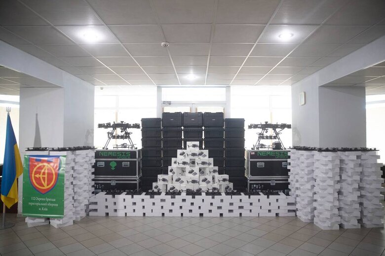 Дрони для 112 бригади Тро