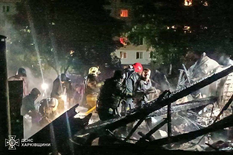Russian drone strike on Chuhuiv kills two, including child