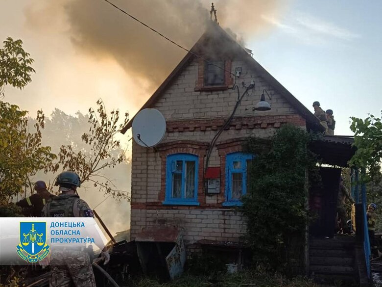 Ruscists shelled private sector of Kostiantynivka, one person was killed and wounded 04