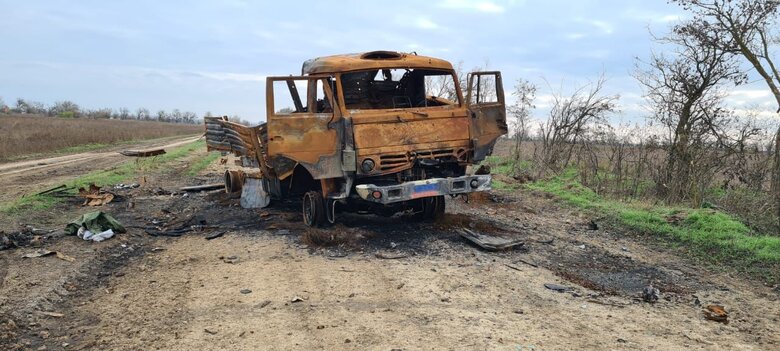 Russians abandoned bodies of dead Chechens during retreat from Kherson region 02 Russians abandoned bodies of dead Chechens during retreat from Kherson region 02