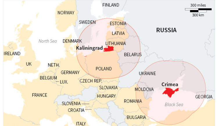 Росія розмістить ракети "Іскандер" на кордоні з НАТО до 2019 року, - Reuters. ІНФОГРАФІКА