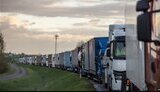 Блокування вантажівок на кордоні