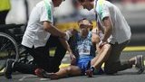 Українцеві Закальницькому стало зле на змаганнях зі спортивної ходьби на 50 км у Катарі. ФОТОрепортаж