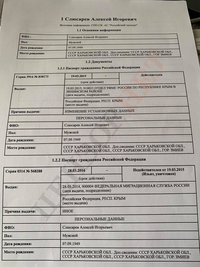Нове обличчя в політраді Слуг народу Вадим Слюсарєв: генерал за Януковича, бізнес в окупованому Криму і візити в Росію 03