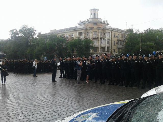 мариуполь полиция присяга патрульная