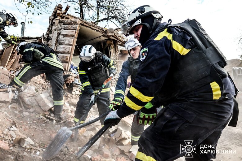 Наслідки удару по Основ’янському району Харкова