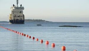 Корабль в Балтийском море