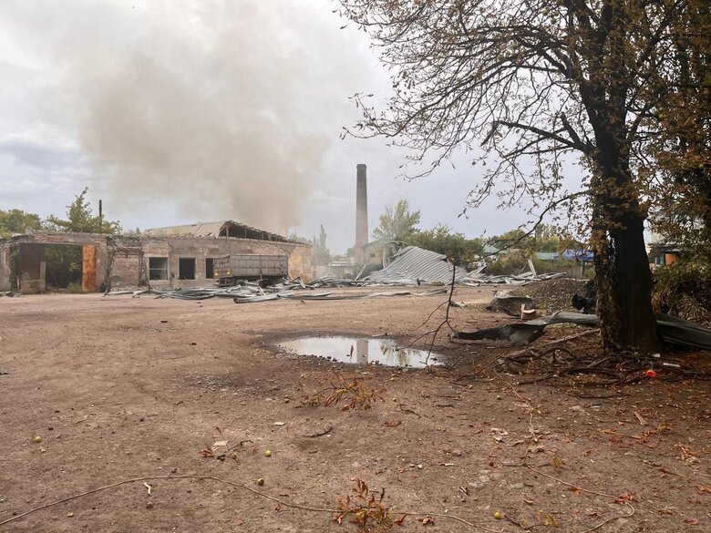 Наслідки обстрілів Донеччини 12 вересня