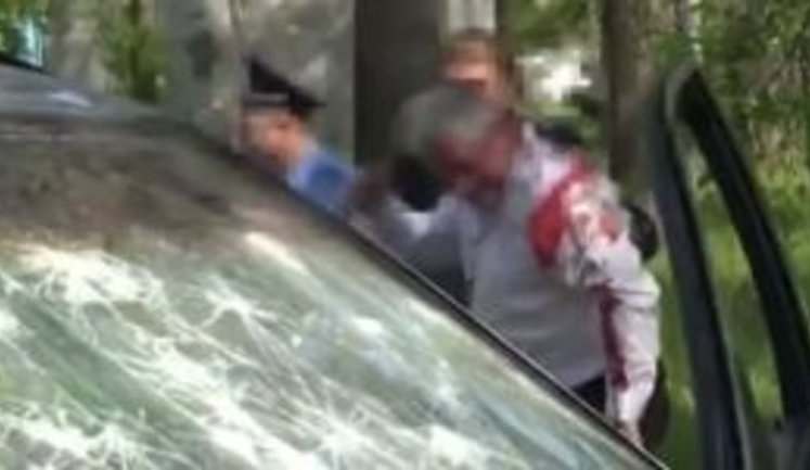 Police "hit" Zaporizhia businessman to catch crime's mastermind. VIDEO