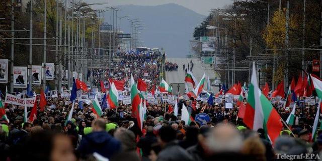 болгария протесты