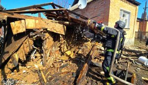 Ворог атакував БпЛА Харків: є поранені, пошкоджено будинки. ФОТОрепортаж