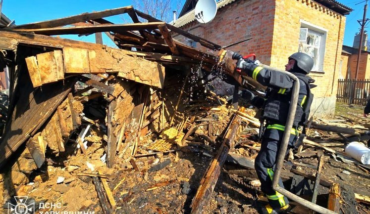 Ворог атакував БпЛА Харків: є поранені, пошкоджено будинки. ФОТОрепортаж