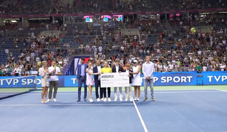 Тенісисти України та Польщі зібрали 420 тисяч євро для фонду UNITED24