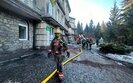 Санаторій горів у Ворохті на Івано-Франківщині