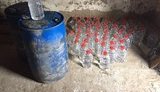 На Ривненщине прекращена работа подпольного цеха по производству алкогольного фальсификата. ФОТОрепортаж