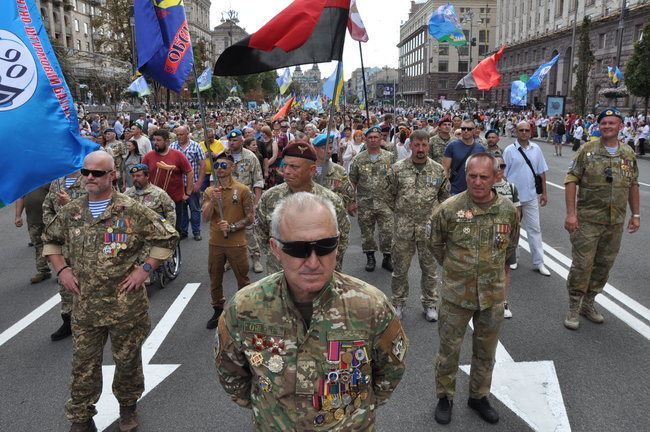 Марш захисників України відбувся в центрі Києва 89