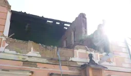 Зеленский и Мерц посетили место попадания вражеского дрона по Академии наук в Киеве
