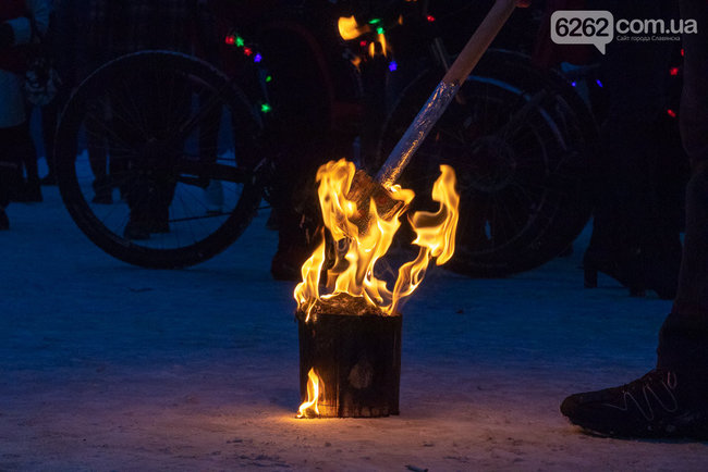 Факельный марш прошел в честь дня рождения Бандеры в Славянске 11 Факельный марш прошел в честь дня рождения Бандеры в Славянске 11