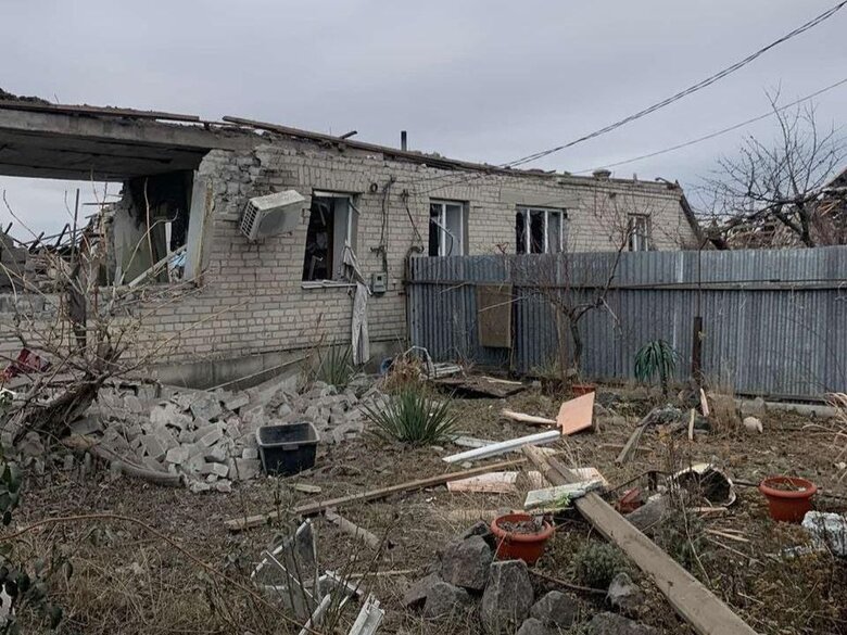 наслідки удару по Донеччині
