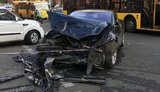Позашляховик влетів у натовп пішоходів у центрі Києва, постраждало 4 особи, - "Інформатор". ВIДЕО