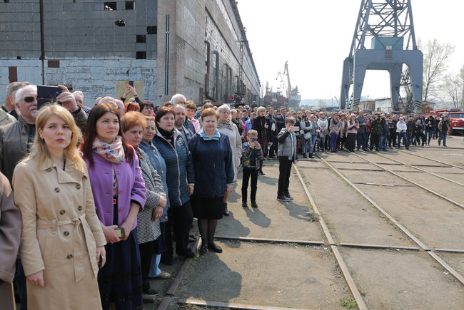 New middle-sized reconnaissance ship deployed by Ukraine’s Naval Forces in Kyiv 03