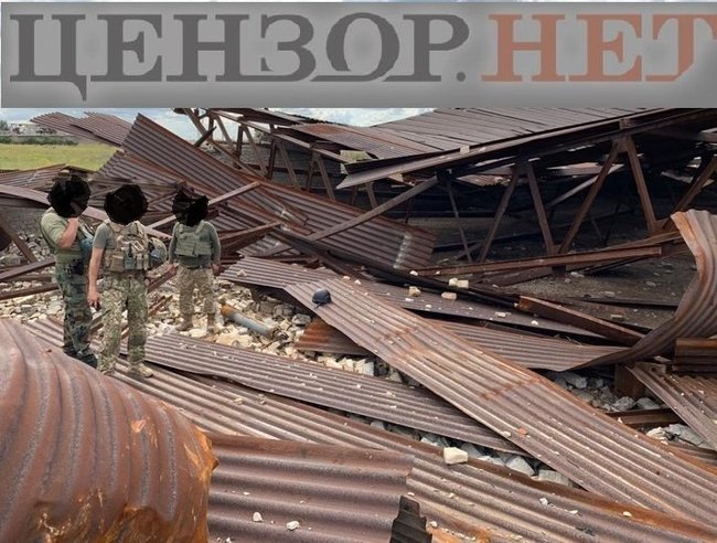 Ще 10 днів тому тут була ферма, - українські бійці в Марїнці про атаку російських терористів із застосуванням ракети великої потужності УР-83 07