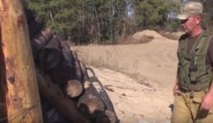 Ukrainian fighters showed fortifications able to withstand Grad and Smerch rockets. VIDEO