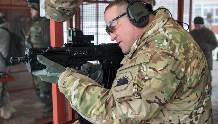 Three advisers, who will help training instructors and sergeants, to arrive in National Guard, - Commader Allerov on US delegation visit. PHOTOS + VIDEO