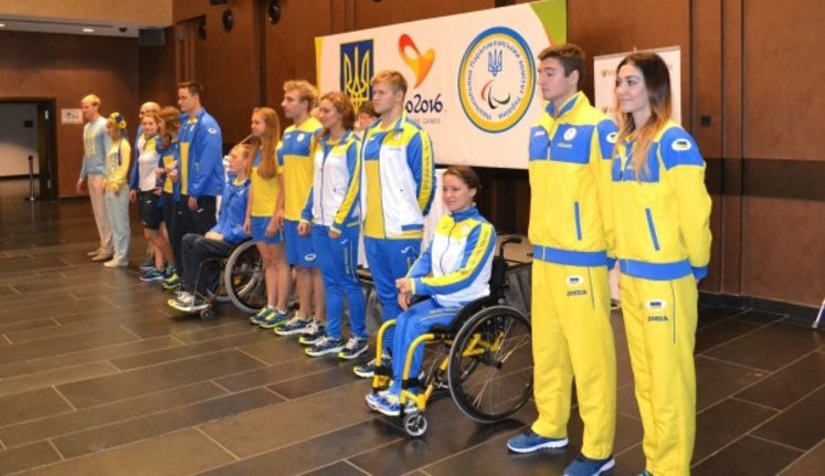 У Києві представили національну збірну України, яка візьме участь у ХV літніх Паралімпійських іграх. ФОТОрепортаж