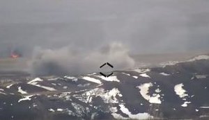 Ukraine's troops kill enemy IFV near Russian-occupied Dokuchaivsk, - ATO HQ. VIDEO