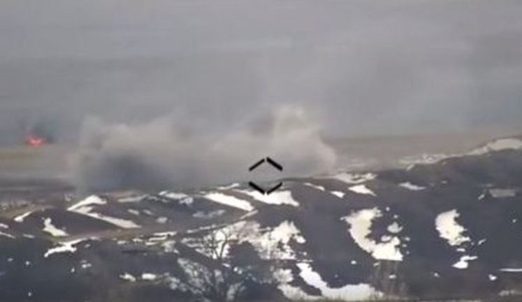 Ukraine's troops kill enemy IFV near Russian-occupied Dokuchaivsk, - ATO HQ. VIDEO