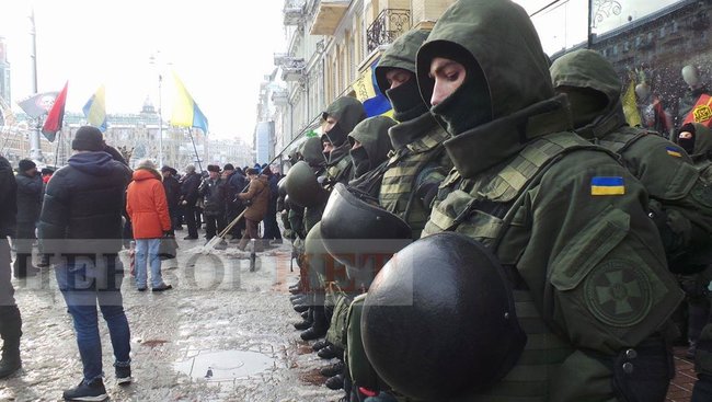 Saakashvili trial: police strengthen security outside court 02