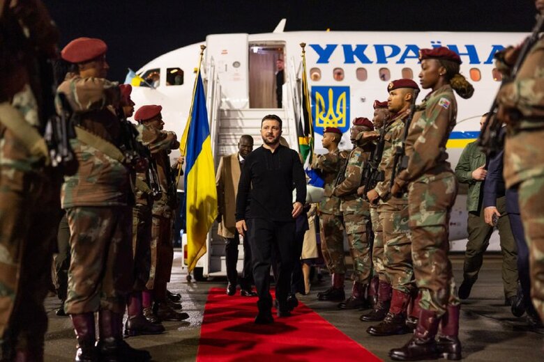 Зеленський візит до ПАР