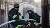 Russia attacked Kherson Regional Art Museum with FPV drone: fire broke out. VIDEO+PHOTOS