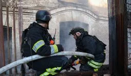 РФ атаковала FPV-дроном Херсонский областной художественный музей: возник пожар. ВИДЕО+ФОТОрепортаж