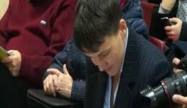 Nadiia Savchenko witnesses against “LPR” chieftain Plotnitsky. PHOTOS+VIDEO