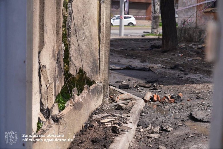 Удар РФ по Запоріжжю