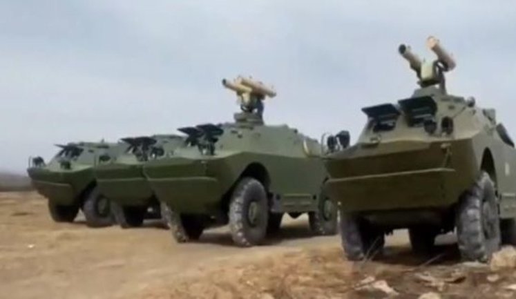ПТРК "Амулет" и "Стугна-П" начали устанавливать на модернизированные бронемашины советского образца - КБ "Луч". ВИДЕО