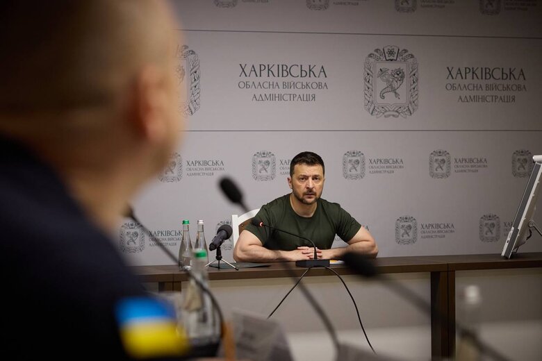 Зеленський провів нараду у Харкові