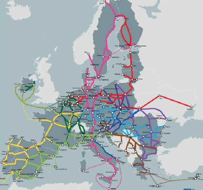 ЄС включив українські логістичні шляхи до Транс’європейської транспортної мережі 01