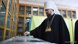 Предстоятель ПЦУ Епіфаній проголосував на виборах президента. ФОТОрепортаж